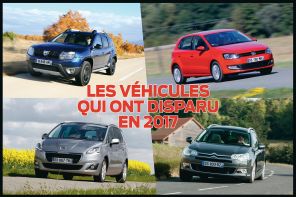 Les voitures qui ont disparu des catalogues en 2017