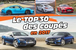 Top des ventes de coupés en France en 2017