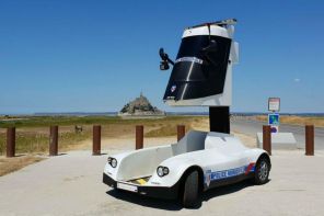 voiture police mont saint michel