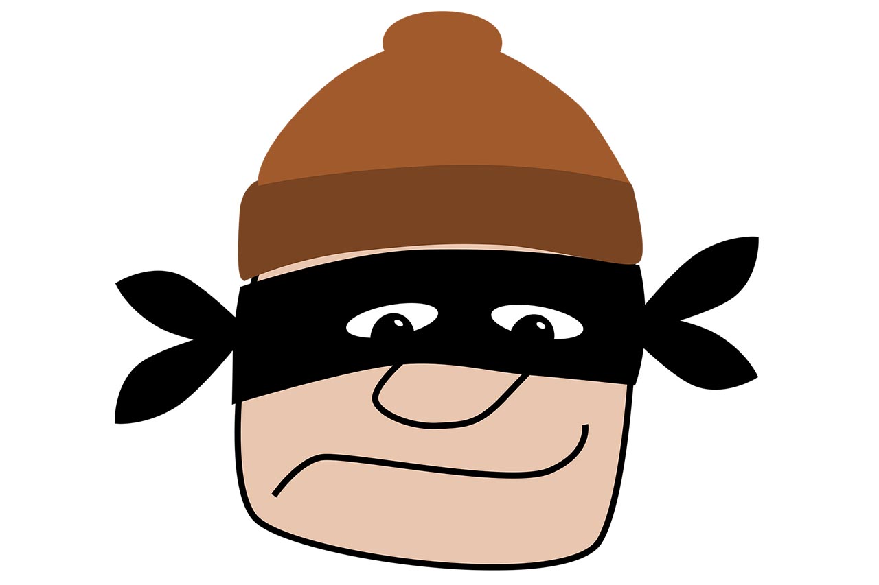 masked thief