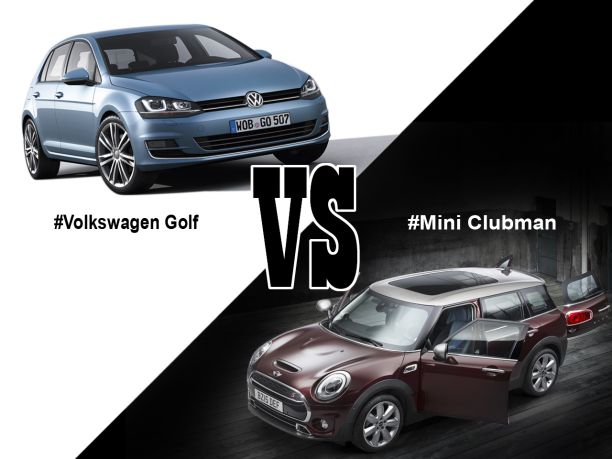 Mini Clubman Vs Volkswagen Golf Berline Chic Ou Break Choc Largus