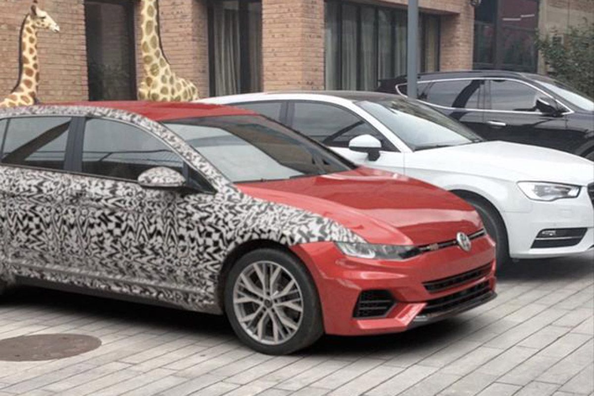 Volkswagen Golf 8 (2019) : premières photos semi-officielles ?