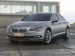 illustration photomontage Volkswagen Passat museau BMW