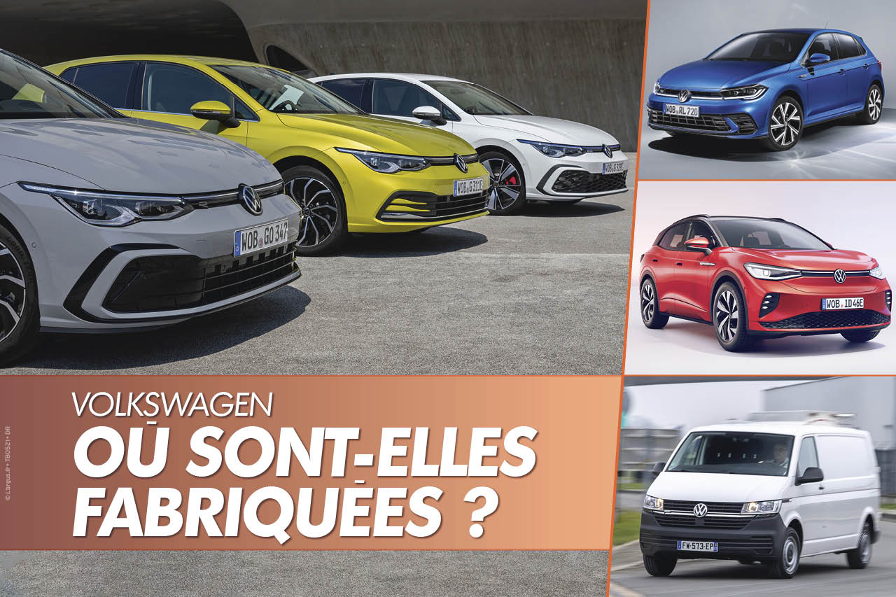 Volkswagen. Où sont fabriqués les modèles de la gamme ?