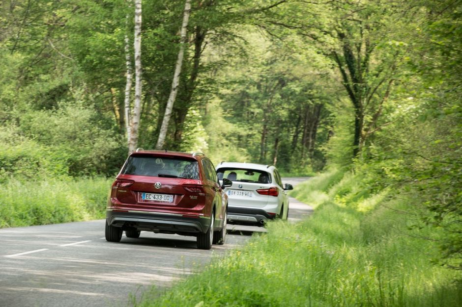 Essai comparatif : le VW Tiguan TDI 190 défie le BMW X1 xDrive 20d - Photo #43 - L'argus