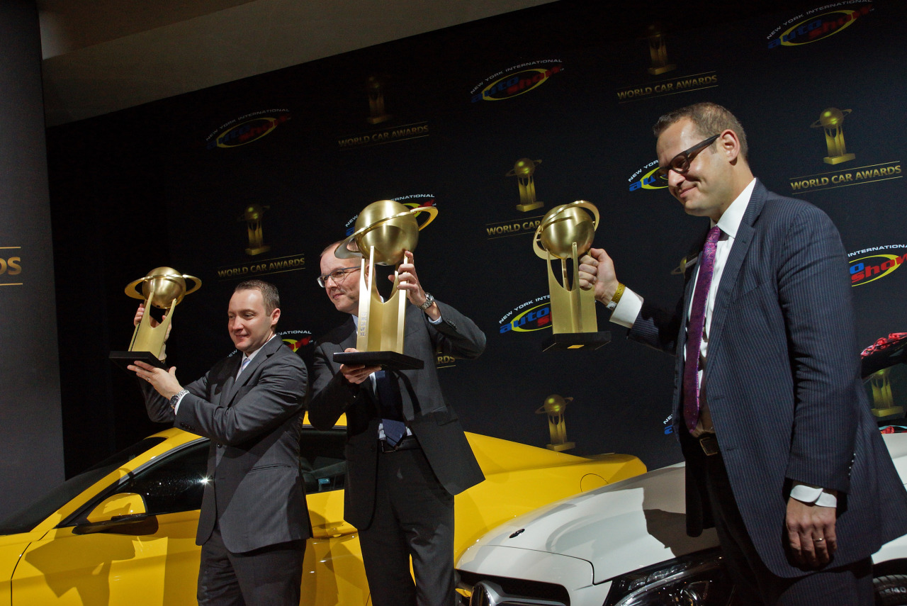 World Car Of The Year triplé gagnant pour Mercedes