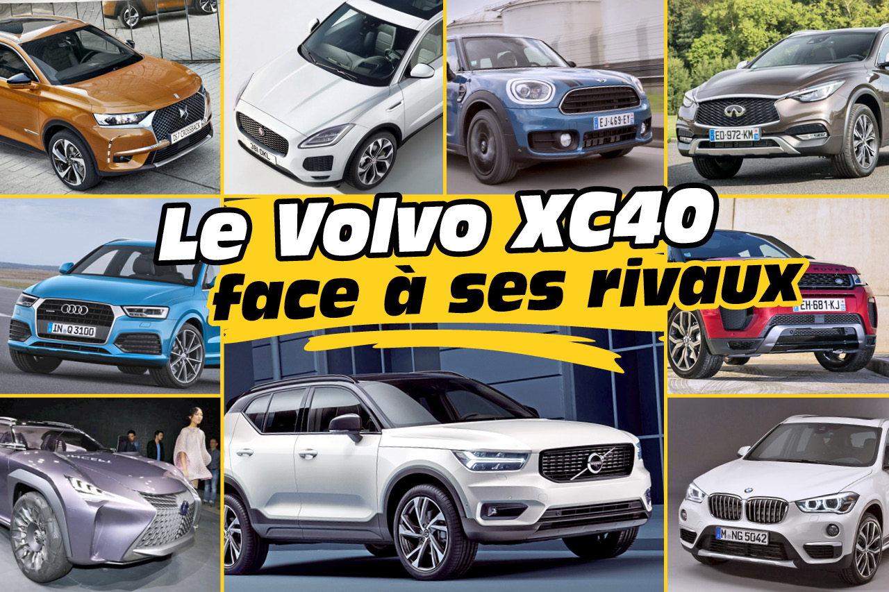 Le Nouveau Suv Volvo Xc40 Face A Ses Concurrents