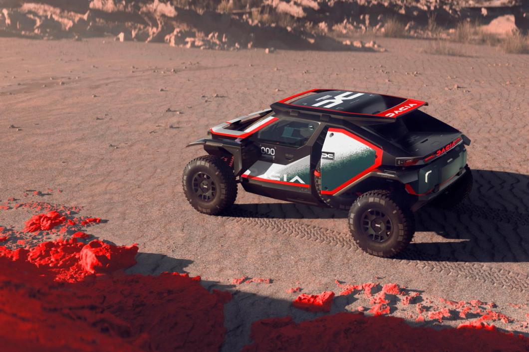 Dacia dévoile le Sandrider, le prototype qui participera au Dakar 2025