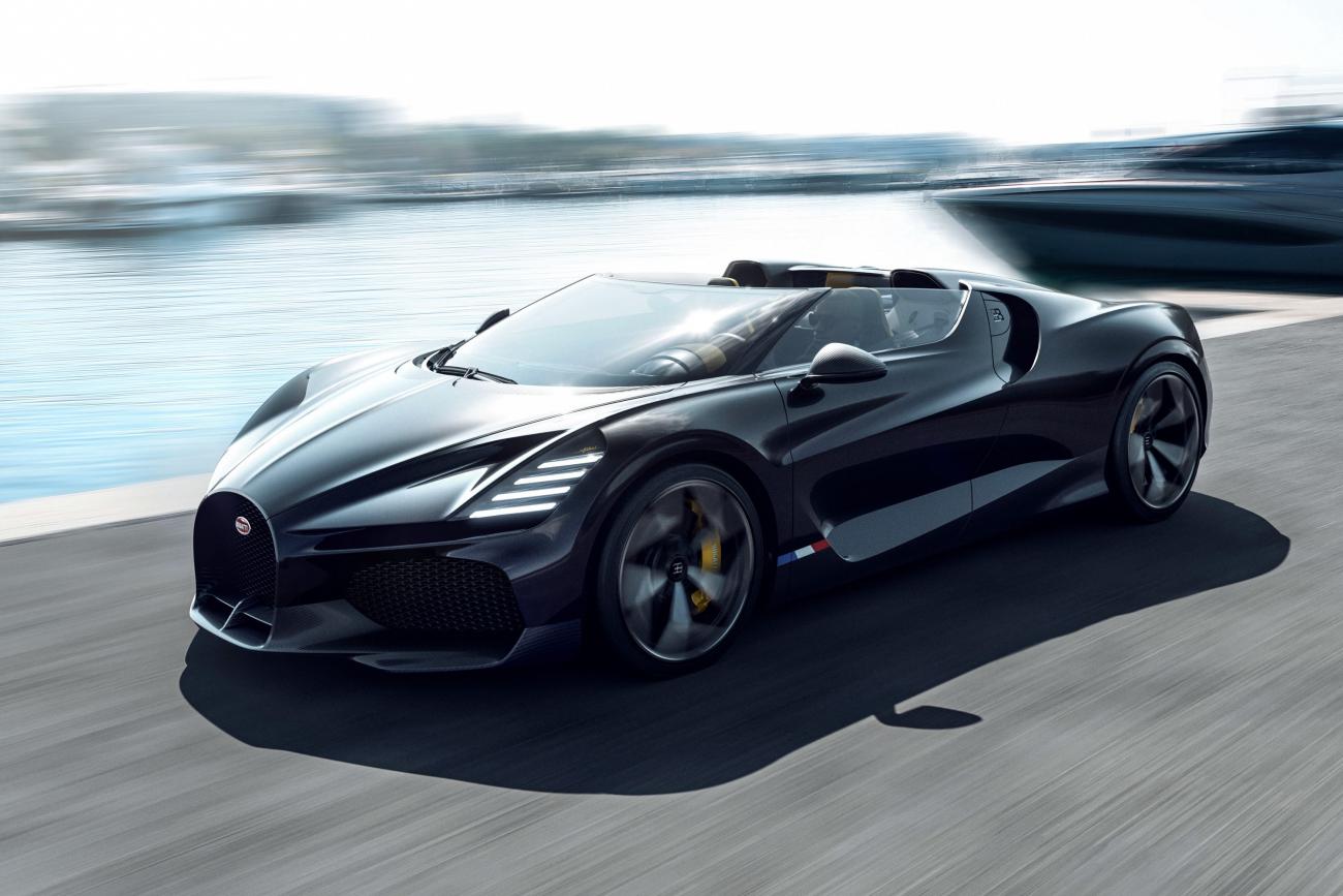 Diaporama et photos - Bugatti W16 Mistral (2022). Le roadster d’adieu ...