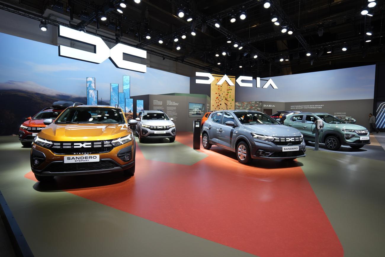 Spring Extreme, Jogger hybrid… Bienvenue sur le stand Dacia du Salon de