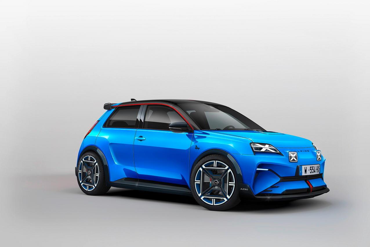 Photo alpine A290 2024 illustration Scoop Alpine A290 (2024