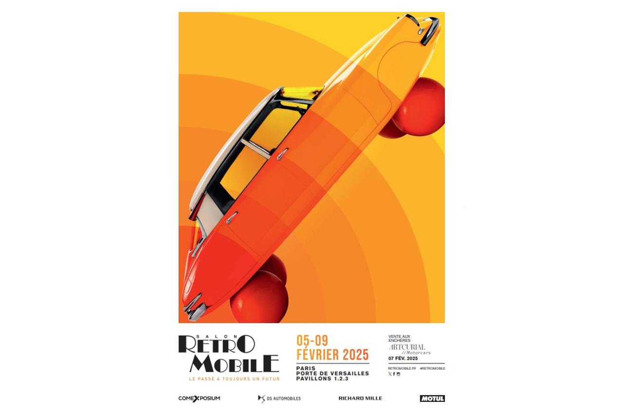 Rétromobile 2025. Voici l’affiche et les dates du Salon dédié à l Rétromobile 2025. Voici l’affiche et les dates du Salon dédié à l