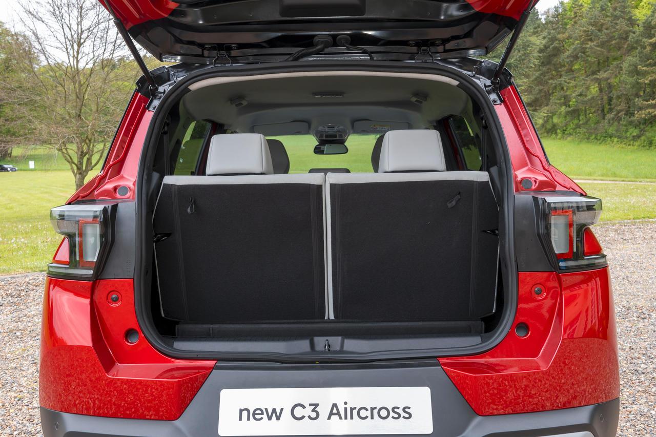 Photo 15 - Le coffre du C3 Aircross 7 places n'affiche que 40 litres ...