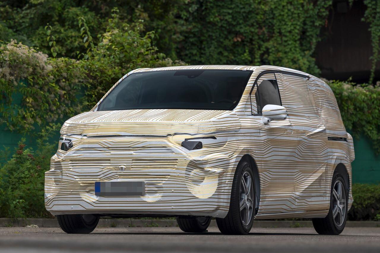  Photo 1 - Mercedes montre un prototype du futur Vito électrique Motiv 