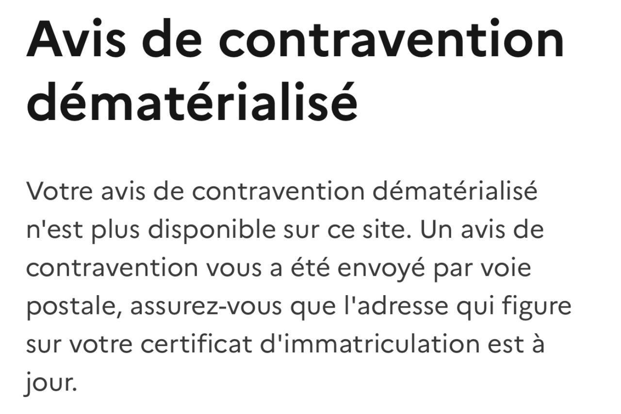 PV reçu par mail arnaque ou vrai avis de contravention