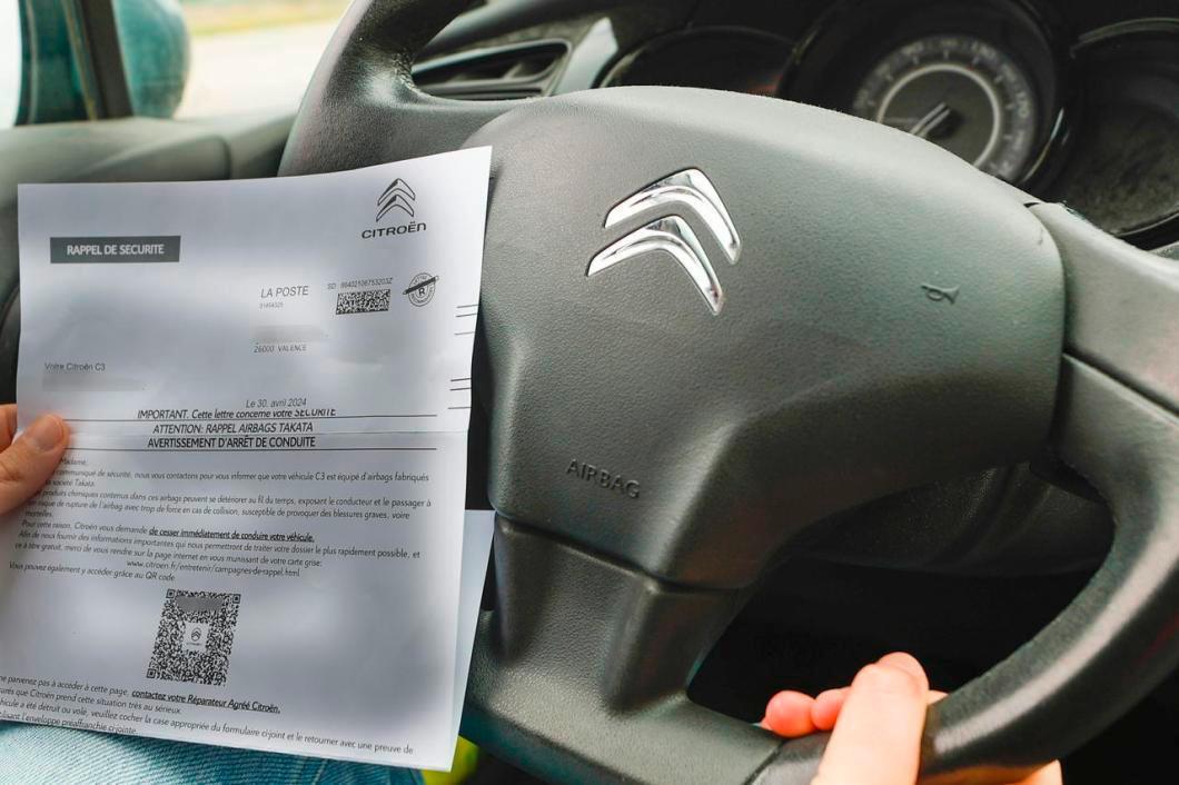 Airbags Takata. Citroën lance un stop drive sur 237 500 C3 et DS3 dans le Nord de la France
