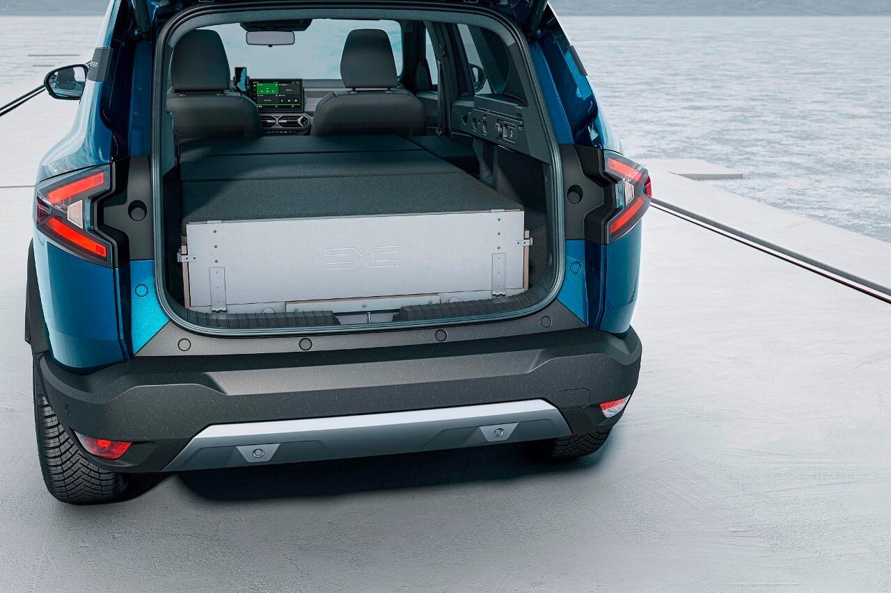 Pack Sleep Aménagement Intérieur Camping Dacia Diaporama et photos - Dacia Bigster (2025). Pack Sleep, tente… tous les