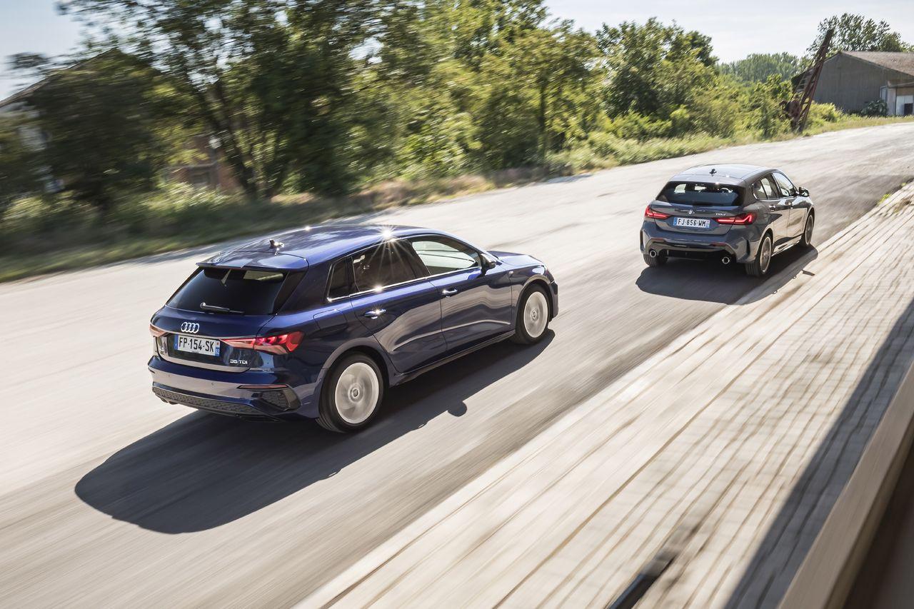 Photo 2 Match BMW Serie 1 vs Audi A3 Sportback Essai comparatif l
