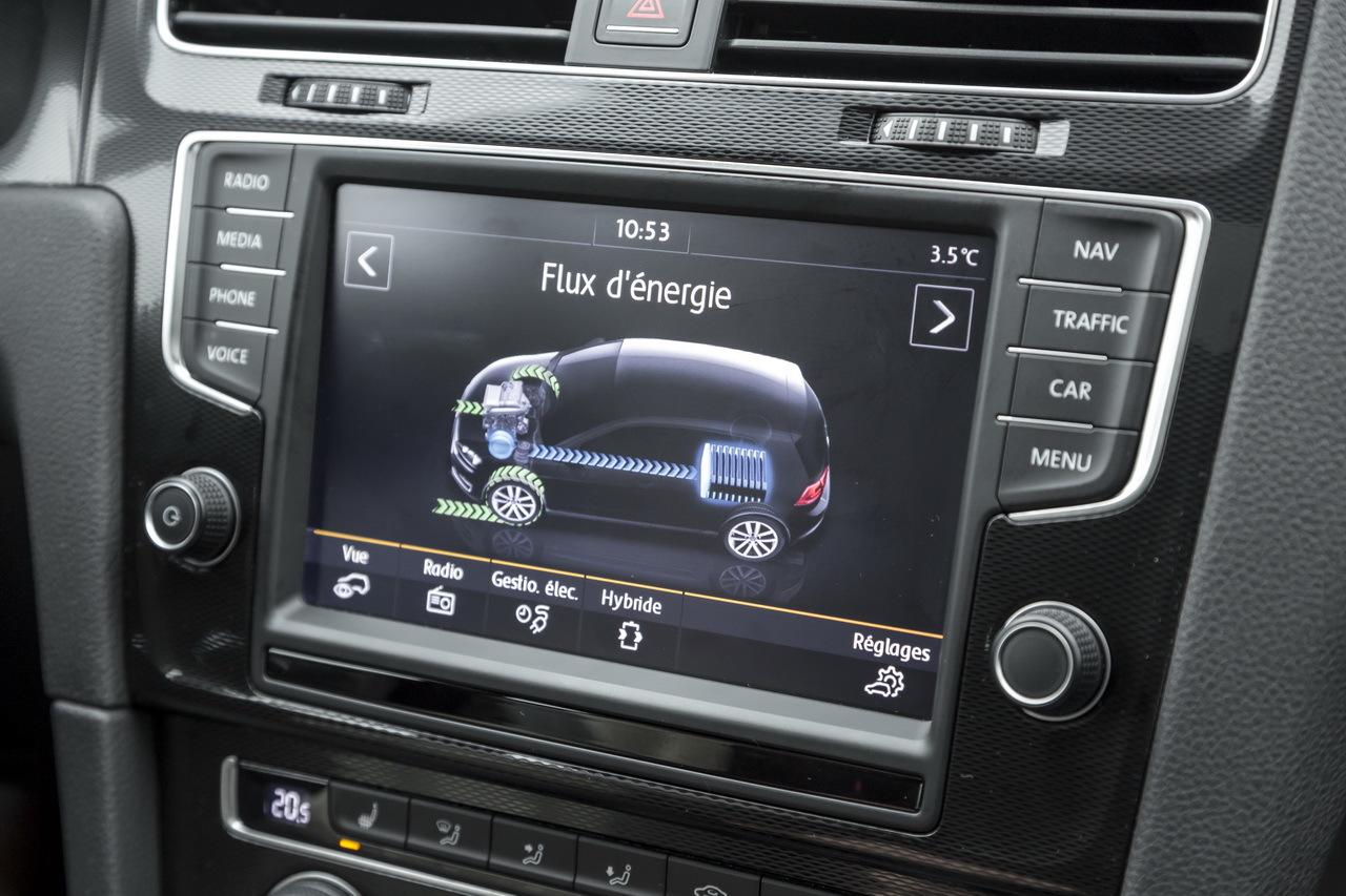 Diaporama et photos Volkswagen Golf GTE hybriderechargeable nos