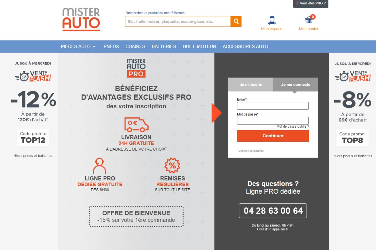Mister Auto consolide ses services aux pros