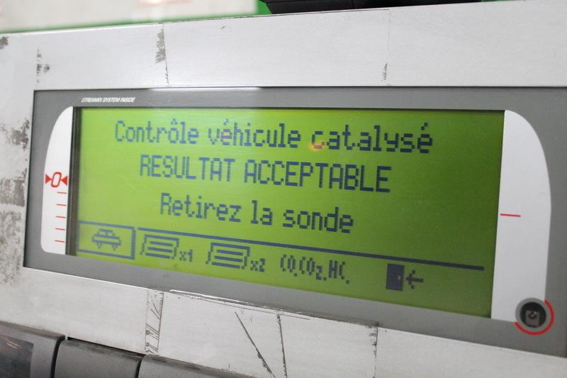 Contrôle technique le contrôle antipollution renforcé en test