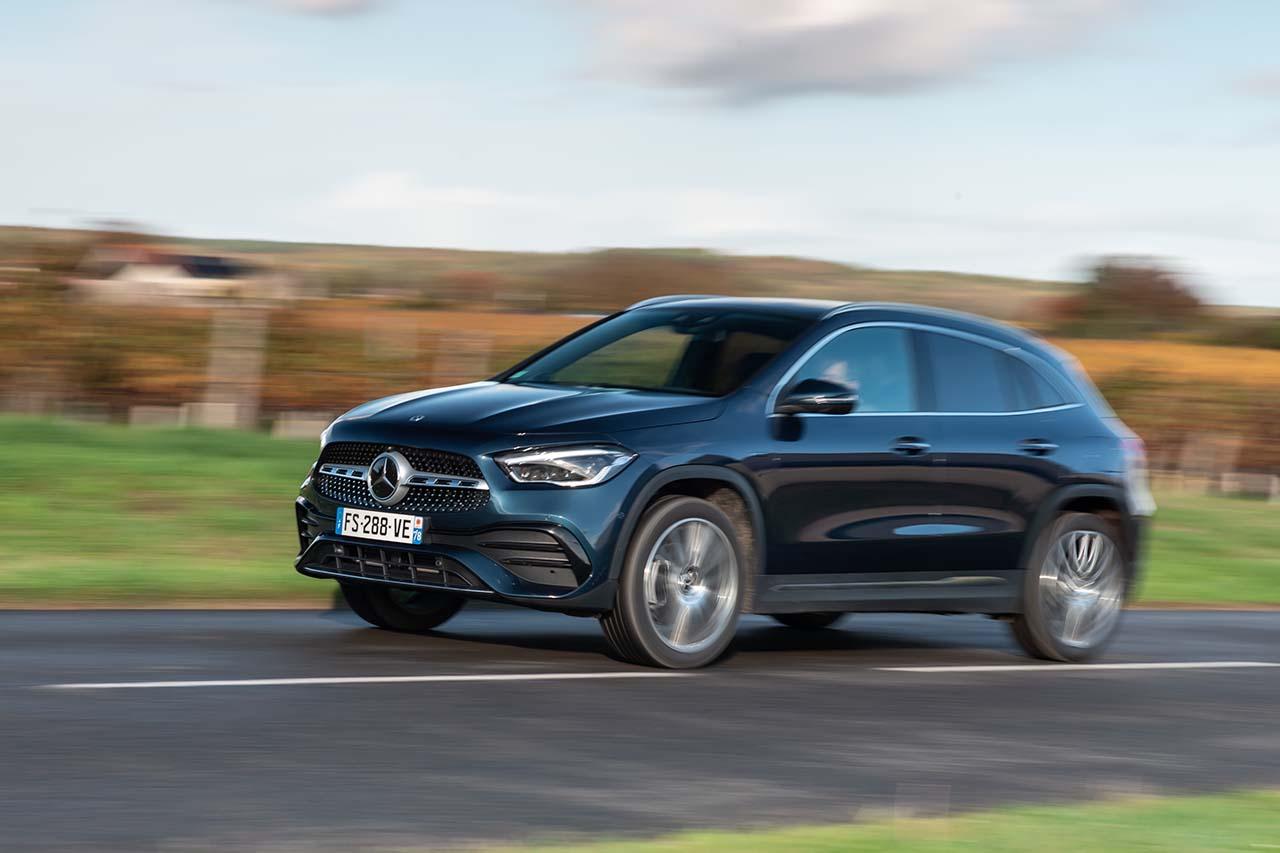 Photo 13 mercedes GLA Mercedes GLA 250e (2020) la version hybride rechargeable à l'essai