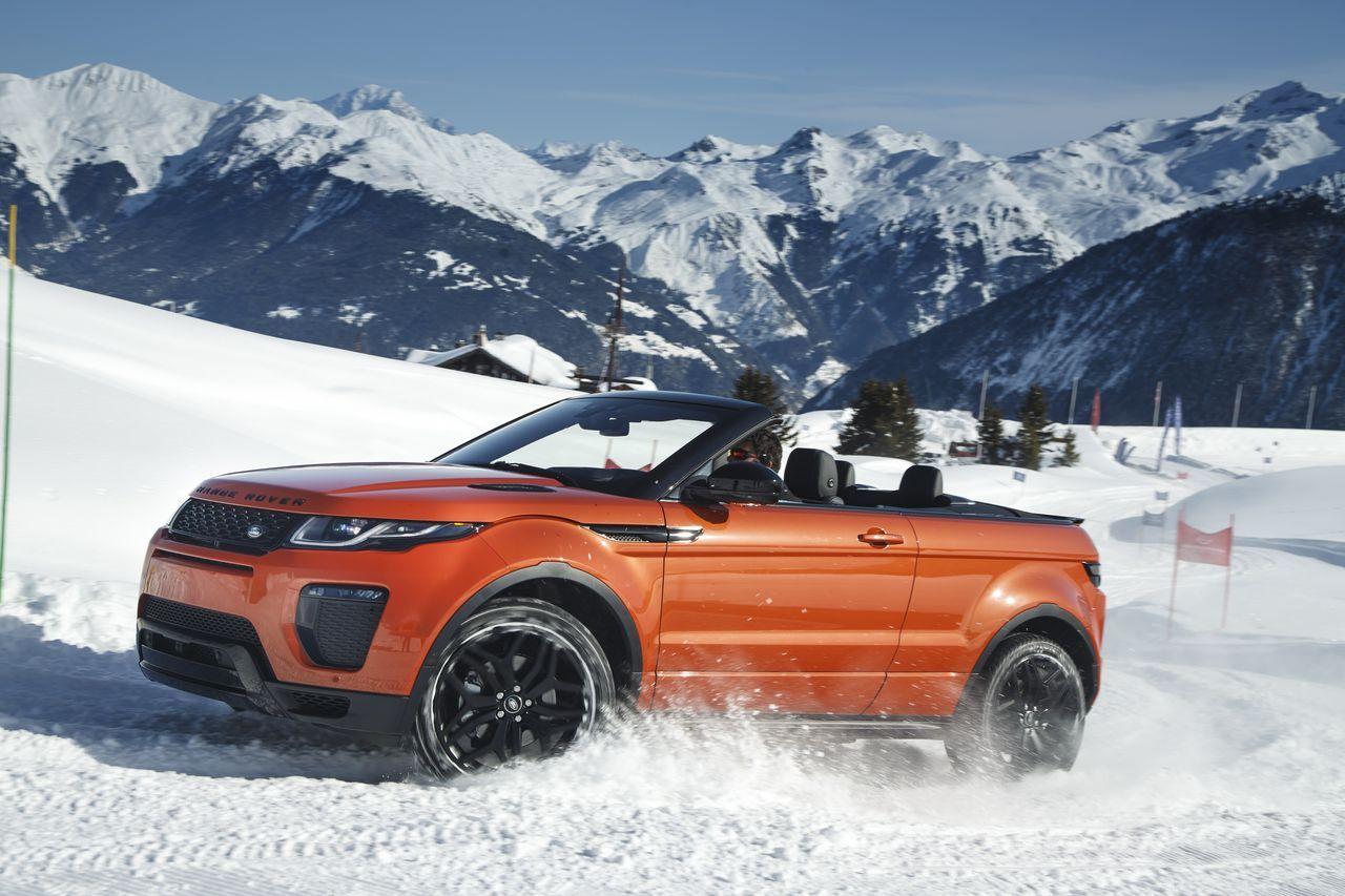 Fiche technique Land Rover Evoque Cabriolet TD4 180