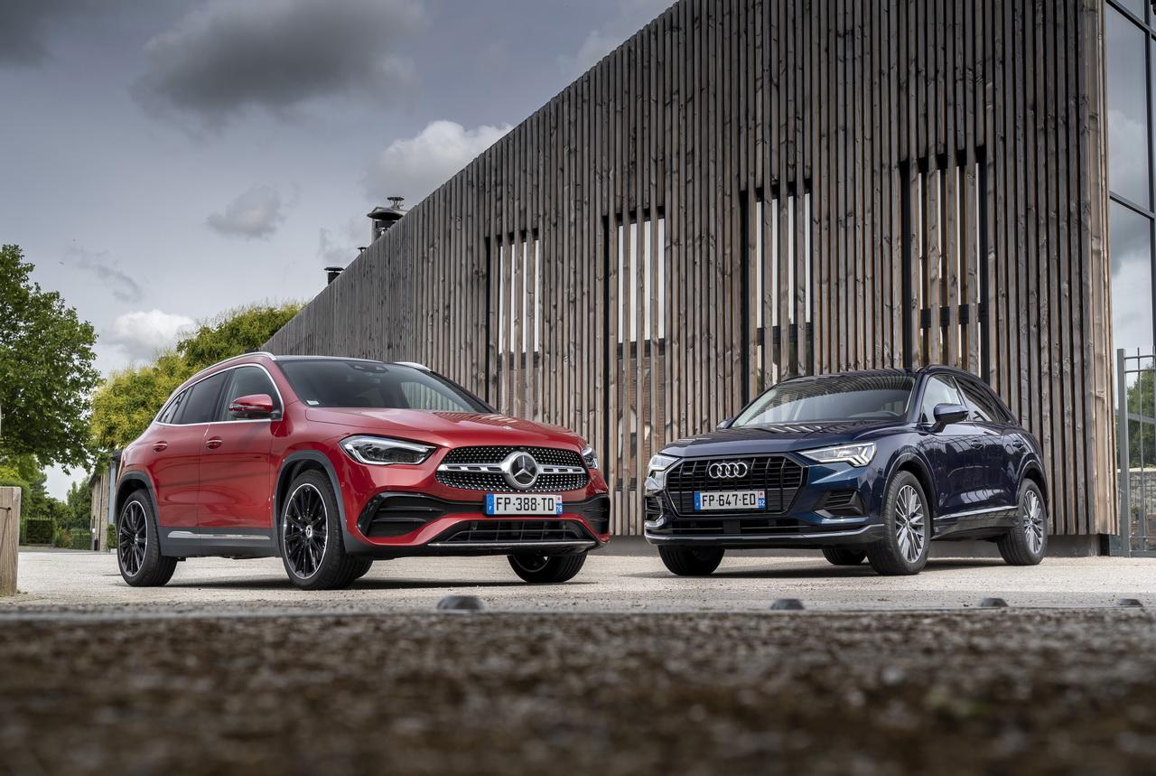 Essai comparatif le Mercedes GLA (2020) défie l'Audi Q3