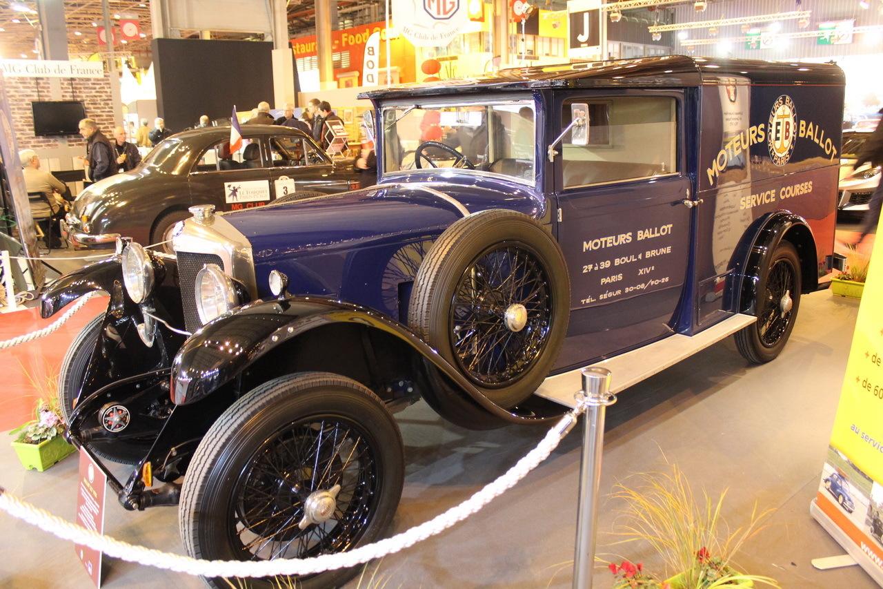 Photo 4 Ballot 2LT 1924 Rétromobile 2016 Ballot, une