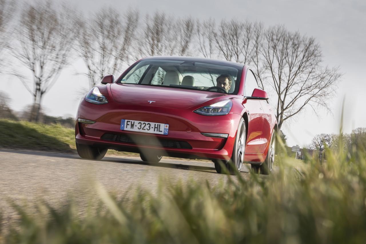 Photo 11 electric car noise Tesla Model 3 Performance l'essai